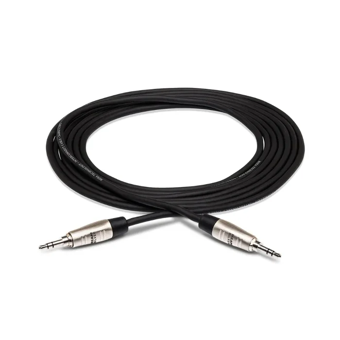 Hosa Technology REAN 3.5 mm TRS to Same Pro Stereo Interconnect Cable 3ft