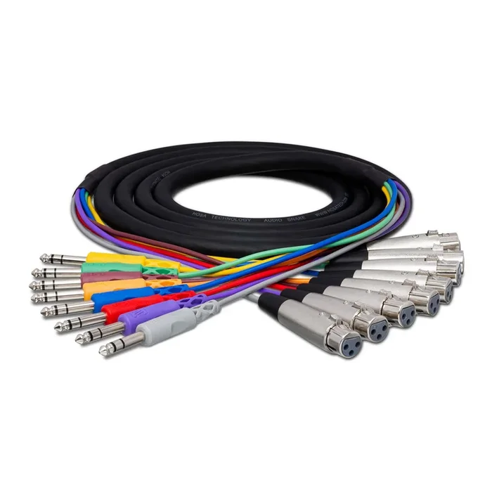 Hosa Technology Snake 1/4 TRS – XLR3F 4