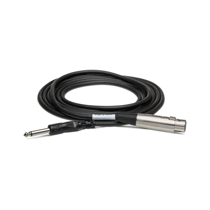 Hosa Technology XLR3F to 1/4 in TS Unbalanced Interconnect Cable 5ft