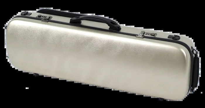 HQ Polycarbon Viola Case Oblong – Brushed Champagne