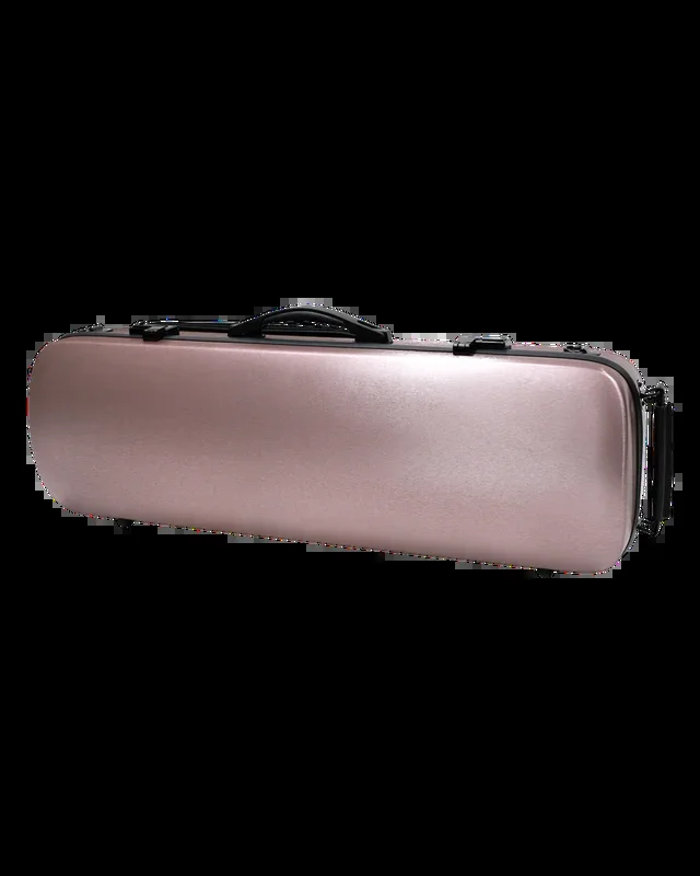 HQ Polycarbon Violin Case Oblong 4/4 – Rose Gold