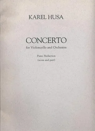 Husa, Karel: Cello Concerto (cello & piano)