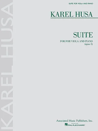 Husa, Karel: Suite for Viola & Piano, Op. 5