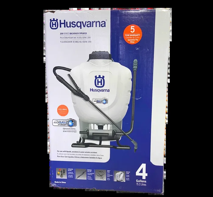 Husqvarna 200 Series 4-Gallon Backpack Sprayer