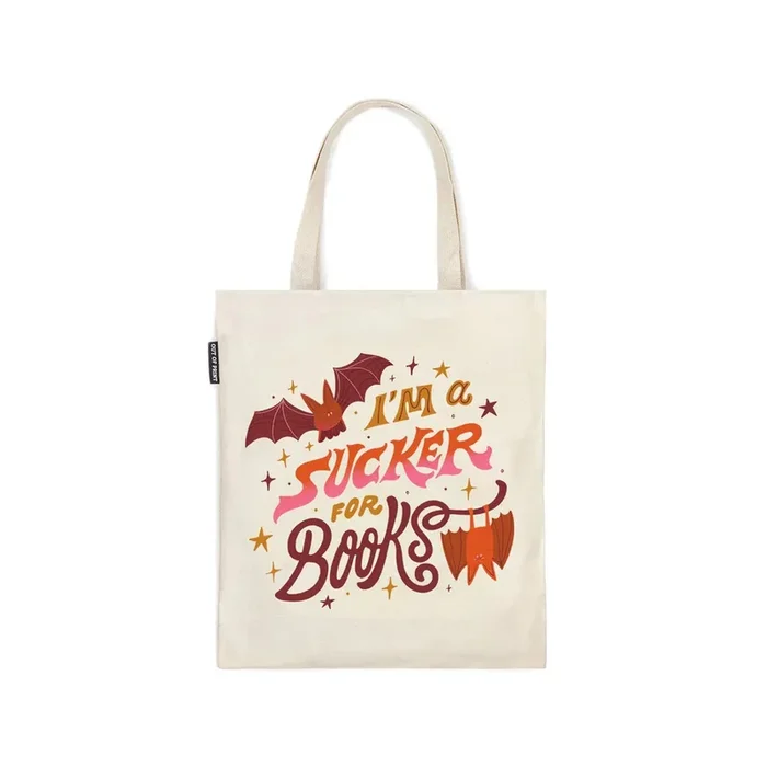 I’m a Sucker for Books tote bag