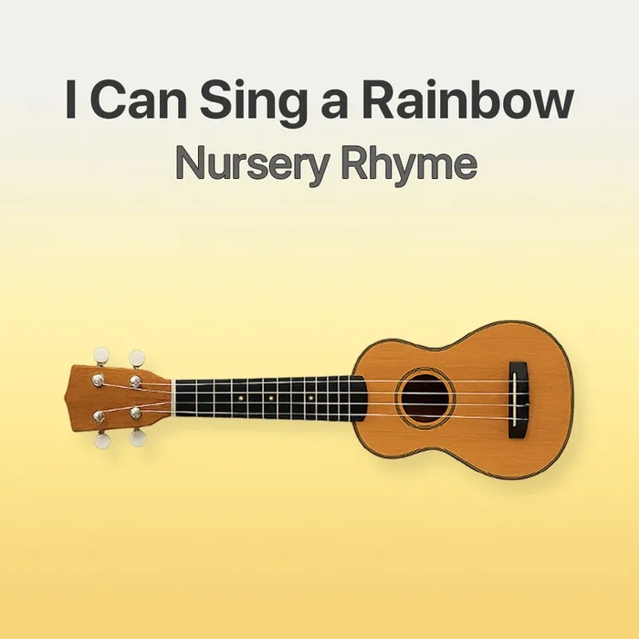 I can sing a rainbow – Ukulele Tab