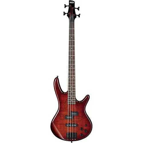 Ibanez Gio GSR200SMCNB Bass Guitar – Charcoal Brown Burst
