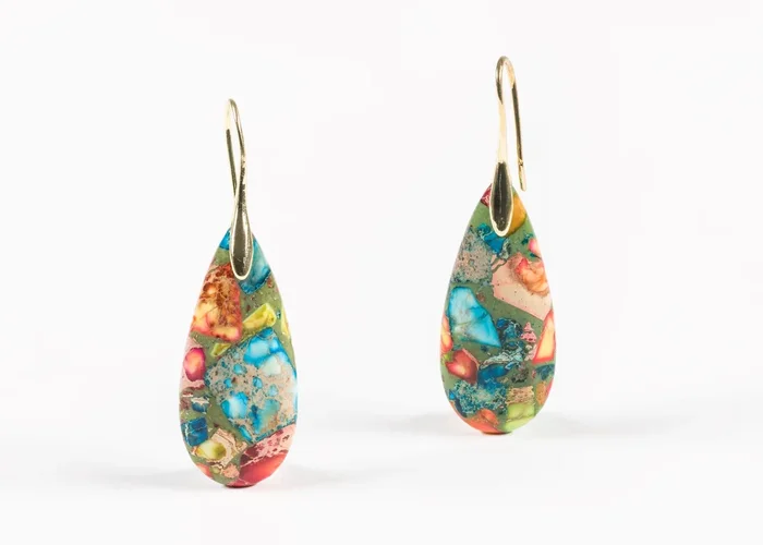 Imperial Jasper Earrings