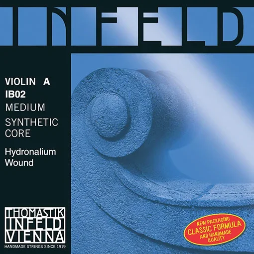 INFELD BLUE violin A string, hydronalium-wound, medium, by Thomastik-Infeld