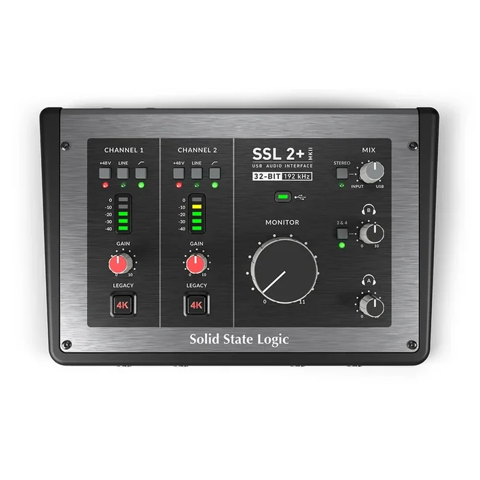Interfaz de audio USB-C Solid State Logic SSL 2+ MKII 2 x 4 – 729707X2