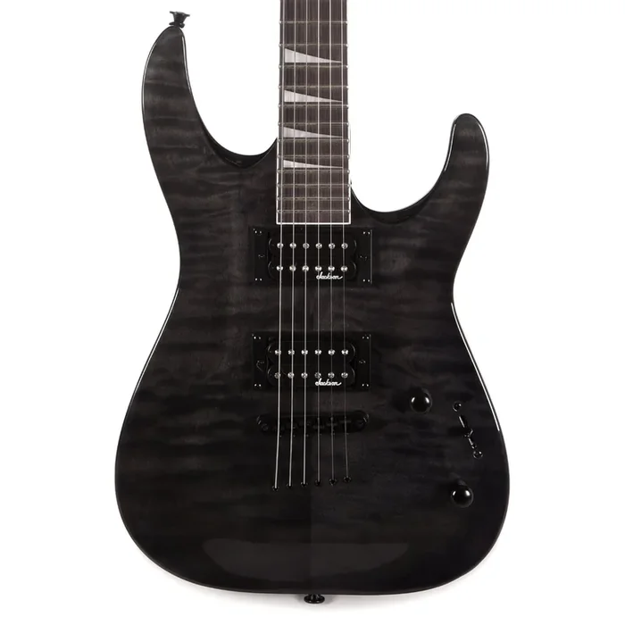 Jackson JS Series Dinky Arch Top JS32TQ Transparent Black