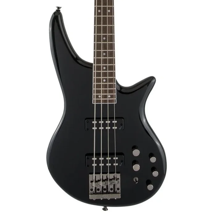Jackson JS Series Spectra Bass JS3 Bass Guitar – Gloss Black, Laurel Fingerboard
