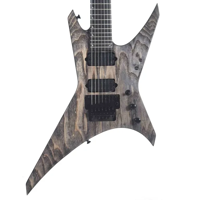 Jackson Pro Series Signature Dave Davidson Warrior WR7 Distressed Ash