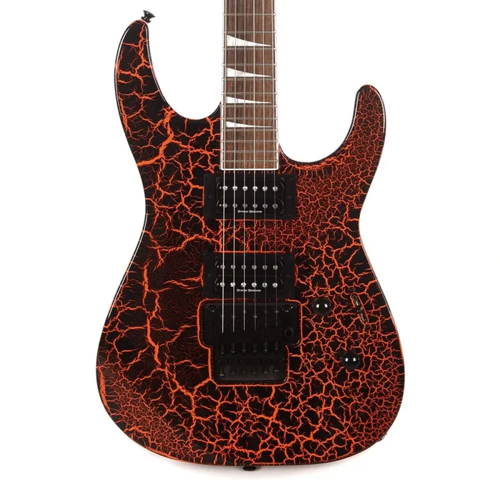 Jackson X Series Soloist SLX Neon Orange Crackle