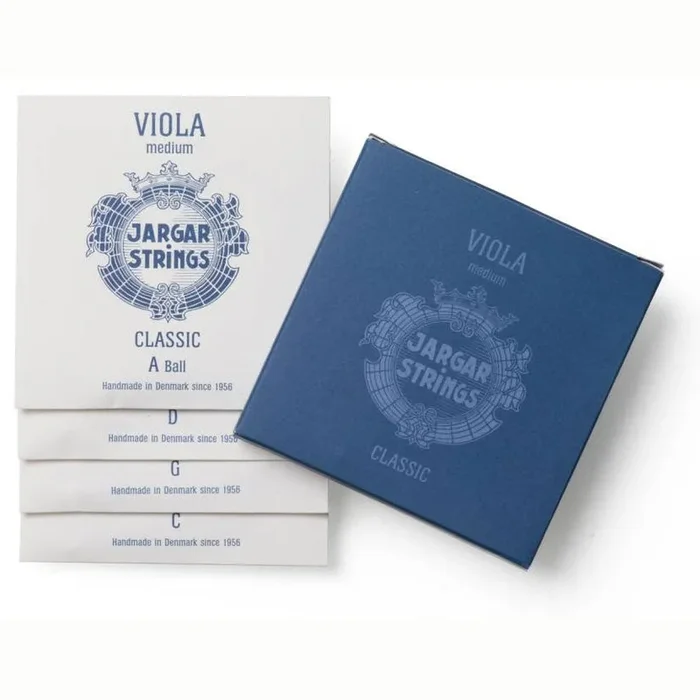 Jargar Viola String Set – 4/4 – Medium Gauge with Ball A