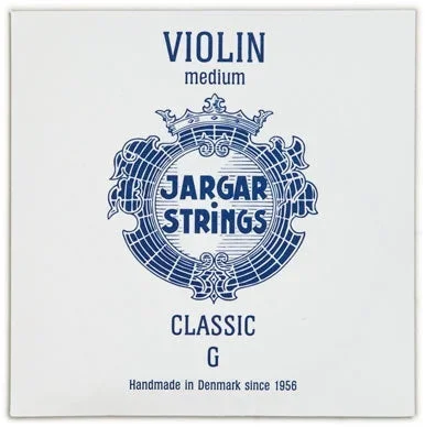 Jargar Violin G String – Medium Gauge (Chrome-Wound Steel)