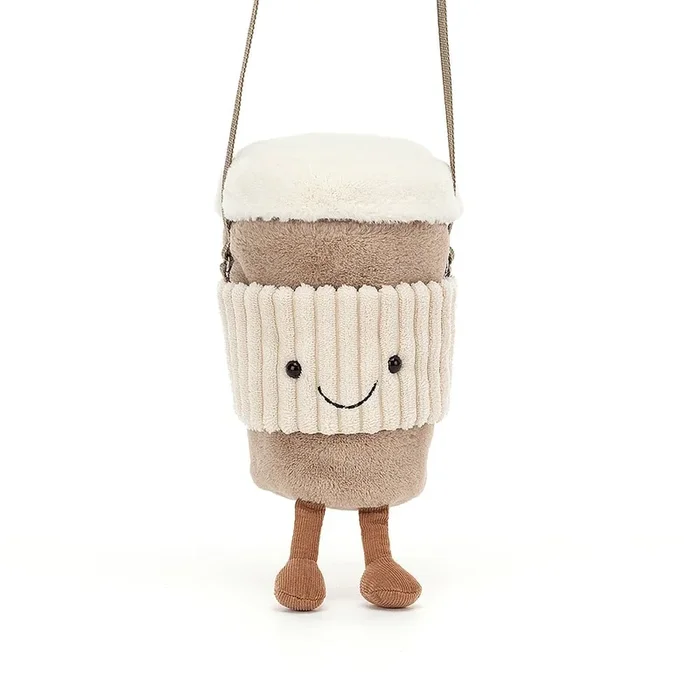 Jellycat amuseable coffee-to-go bag