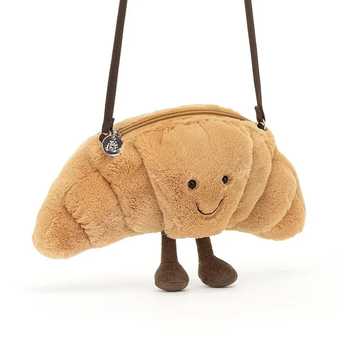 Jellycat amuseable croissant bag