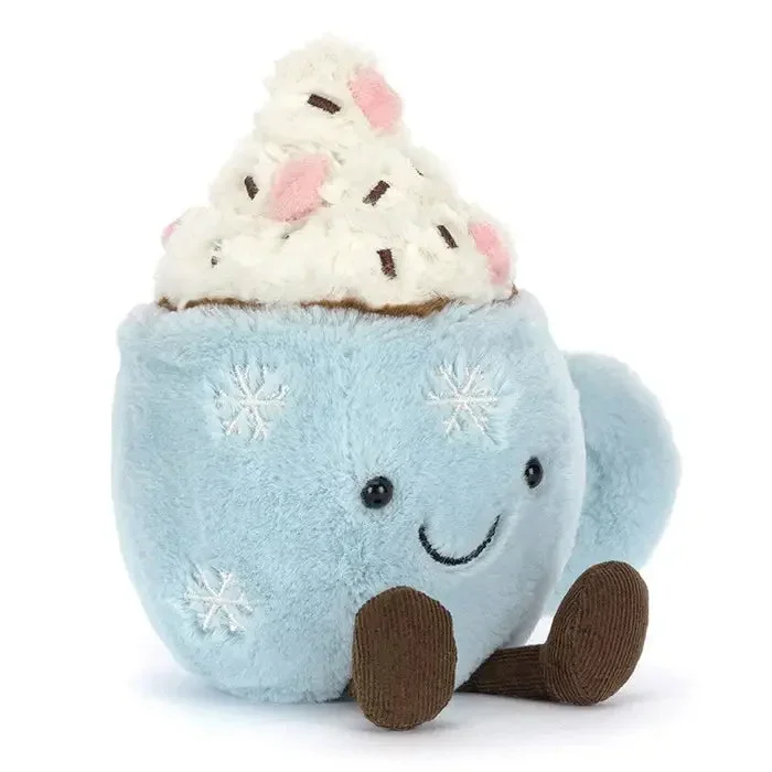 Jellycat Amuseables hot chocolate with marshmallows