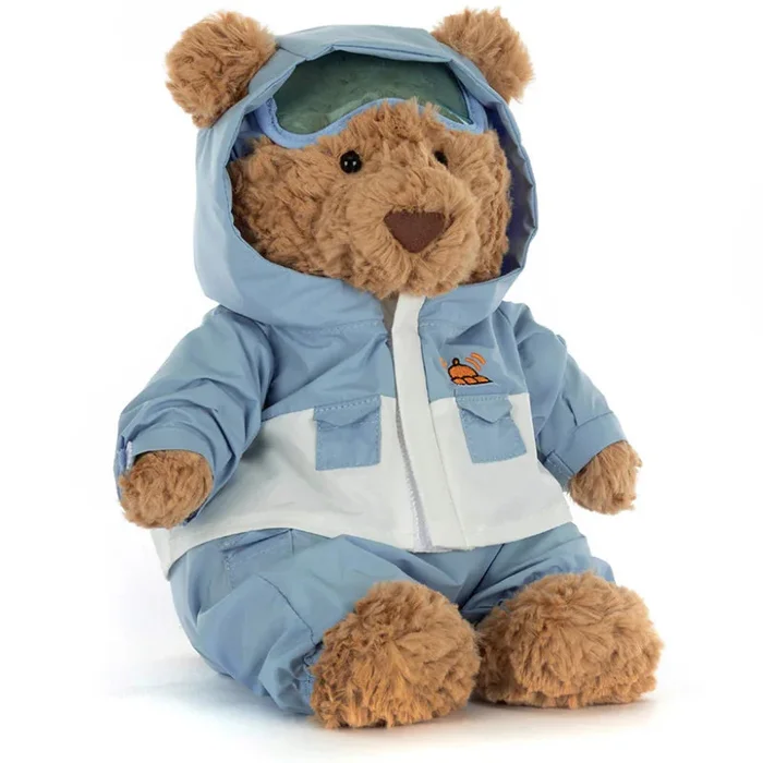 Jellycat bartholomew bear snow suit