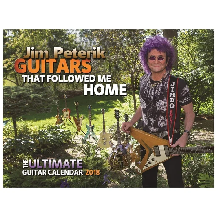 Jim Peterik Guitars That Followed Me Home – The Ultimate Guitar Calendar 2018