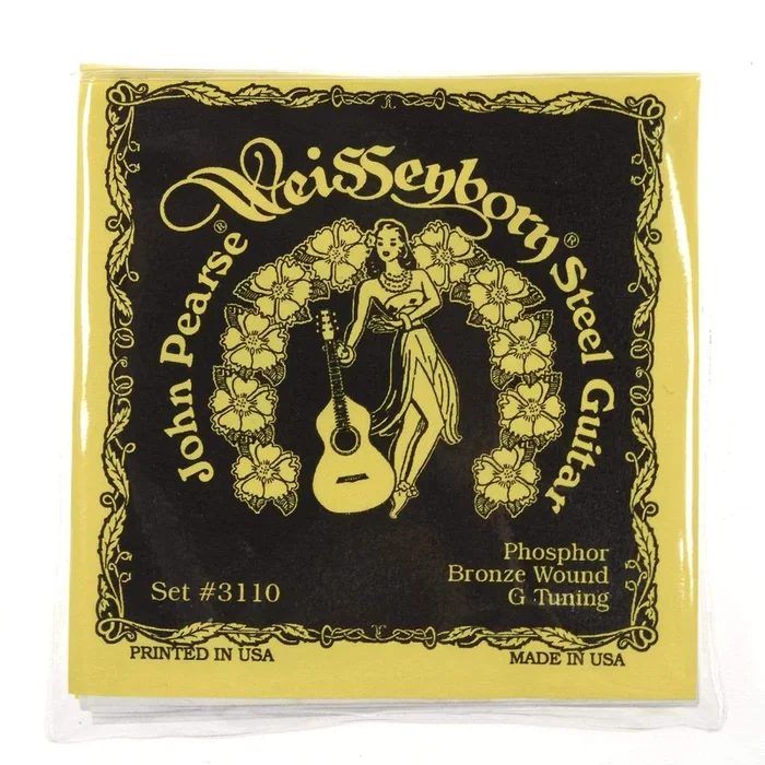 John Pearse Weissenborn Strings Phosphor Bronze G Tuning Heavy 17-62