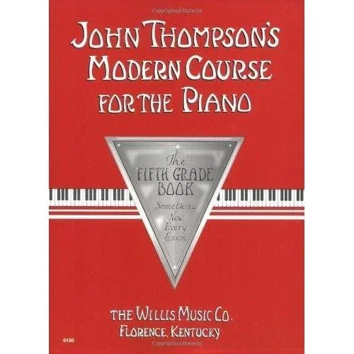 John Thompson’s Modern Course For The Piano – 5th Grade Book