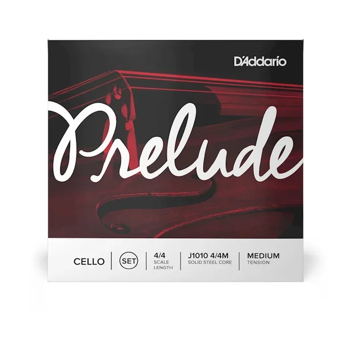 Juego de cuerdas de chelo D’Addario Prelude 4/4 de tensión media