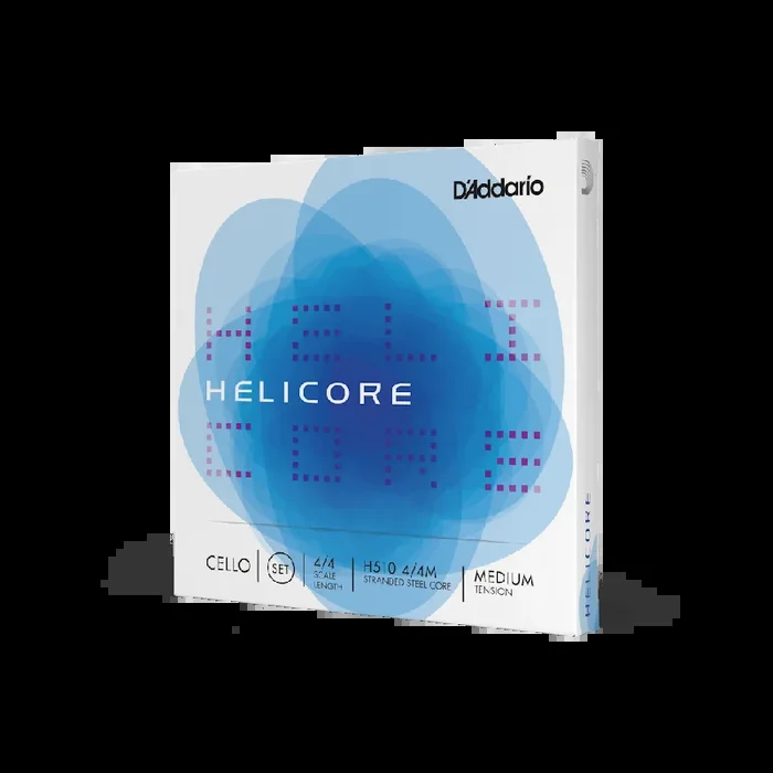 Juego de cuerdas de violonchelo D’Addario H510 Helicore – 4/4 Tensión media
