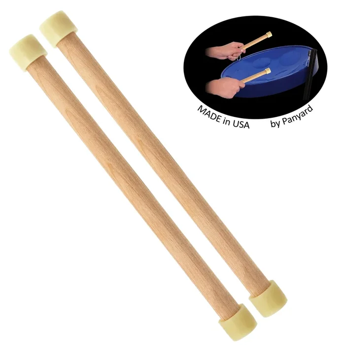 Jumbie Jam Steel Drum Mallets – Wood Handle