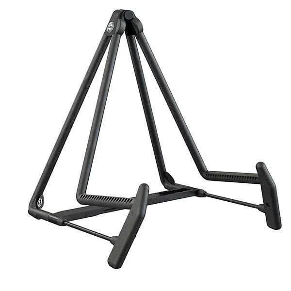 K&M Heli 2 Acoustic Guitar Stand Black