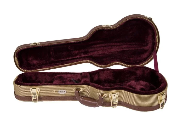 KALA Concert Ukulele Case – Archtop Tweed – TCC-AT