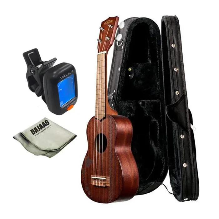 Kala KA-15S-H2 Soprano Deluxe Ukulele Bundle
