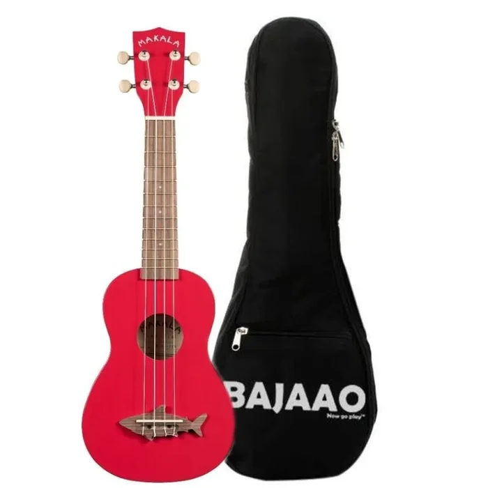 Kala MK-SS Makala Soprano Ukulele With Bajaao UB-S Gig Bag