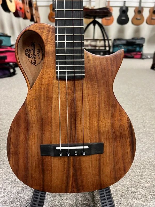 KALA Revelator Koa Electric Tenor Ukulele w/Case – Made In The U.S.A.