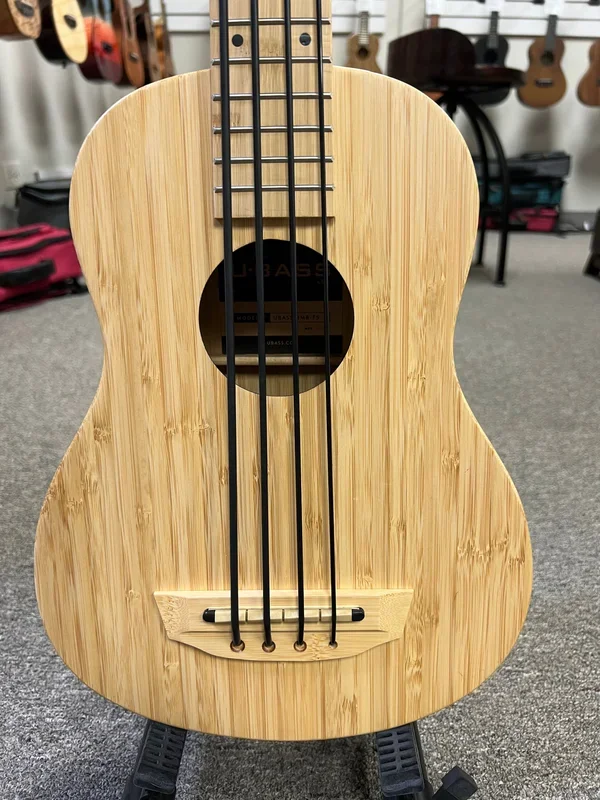 KALA Solid Bamboo U-Bass w/Case – UBASS-BMB-FS
