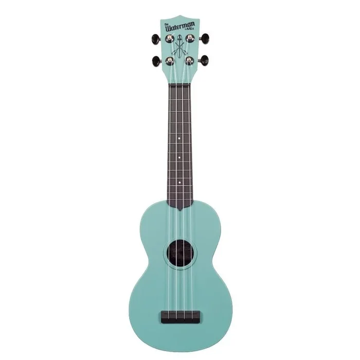 Kala Waterman SWG-BL Soprano Glow-In-The-Dark Blue Ukulele