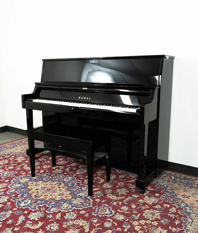 Kawai 46″ ST-1 Institutional Studio Piano | Polished Ebony | New