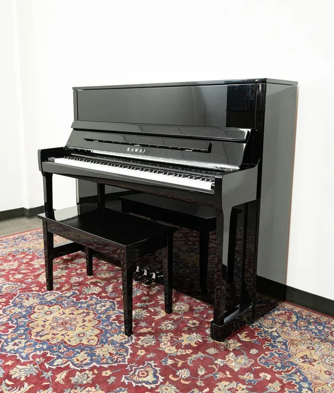 Kawai 48” K-300 Upright Piano | Polished Ebony | SN: 2693588 | Used