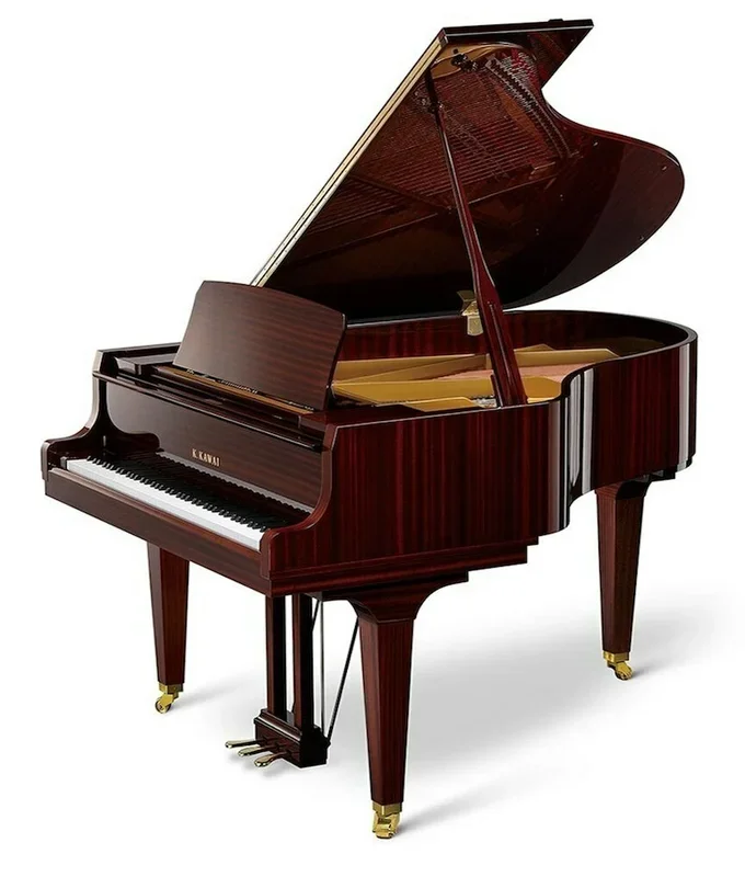 Kawai 5’5″ GL-30 Classic Grand Piano – Polished Brown Sapele Mahogany