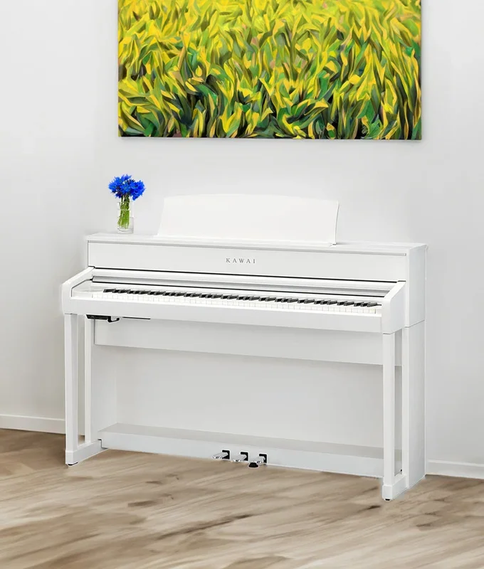 Kawai CA701 Digital Piano – Satin White