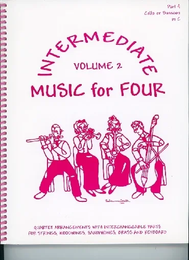 Kelley, Daniel: Music for Four Intermediate Vol.2 (cello or bassoon)