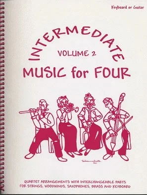 Kelley, Daniel: Music for Four Intermediate Vol.2 (piano or guitar)
