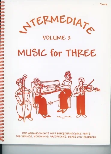 Kelley, Daniel: Music for Three Intermediate Vol.2 (score)