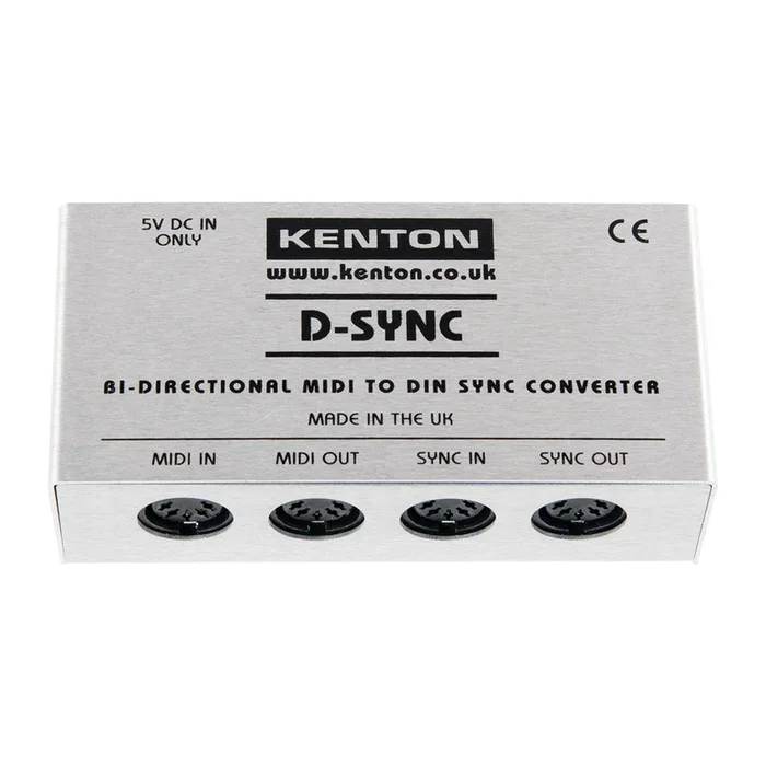Kenton D-Sync Bi-Directional MIDI to DIN Sync Converter