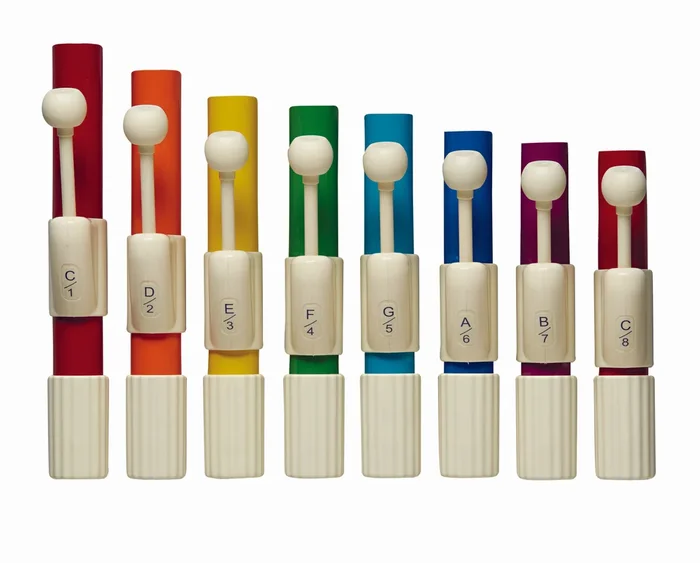 KIDSPLAY® 8-Note C Major Diatonic Student Hand Chime Set (RBC8)