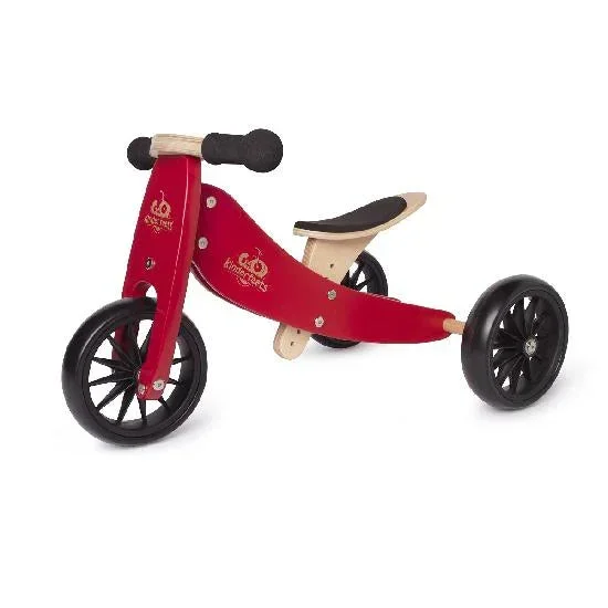 Kinderfeets tiny tot bike – cherry red