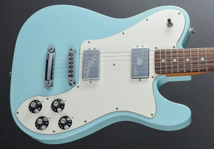 Kingfish Delta Day Telecaster Deluxe – Daphne Blue