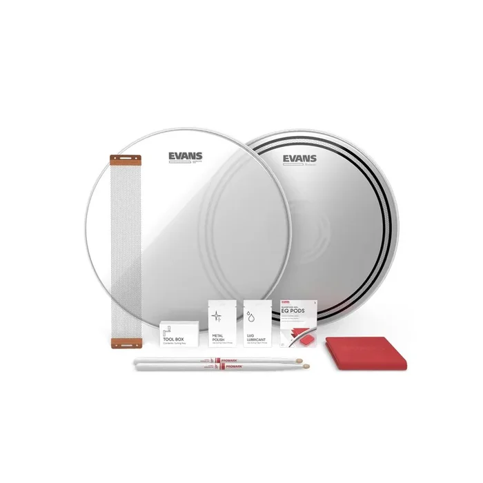 Kit de afinación para caja Evans EC de 14″ con punto invertido ESTUK14ECSRD1