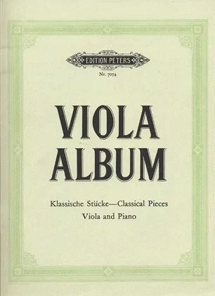 Klengel (arr)Viola Album-Classical Pieces (viola & piano)